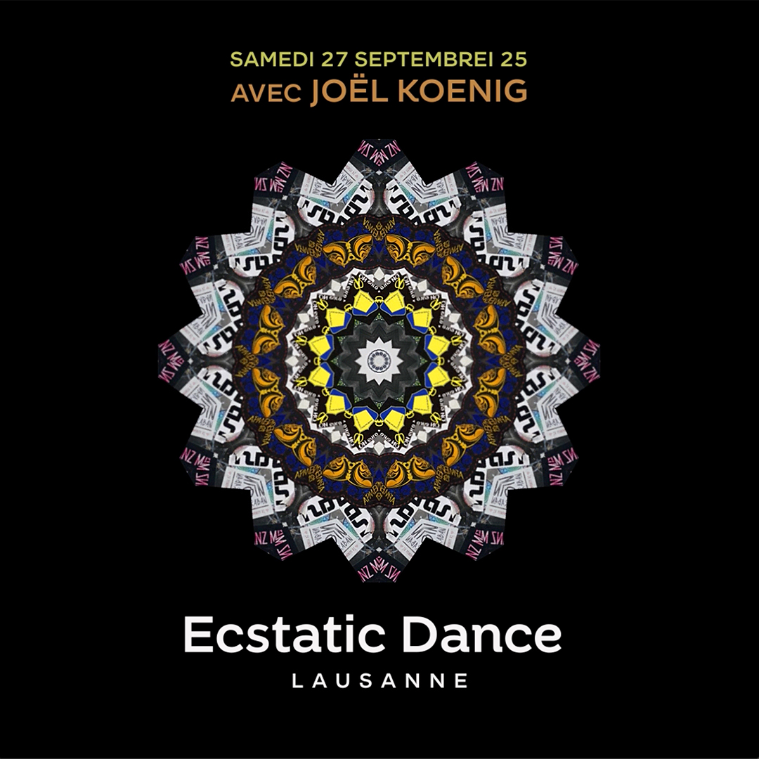 Ecstatic Dance Lausanne Samedi 27 septembre